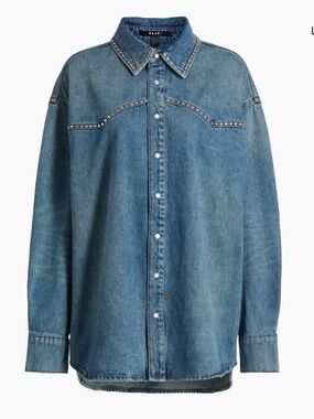 Ksubi Ne-o Nostalgia Texas Blue Women’s Denim Shirt-Jacket